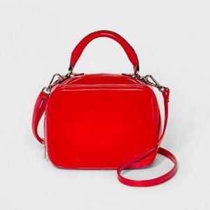 Red Patent Purse